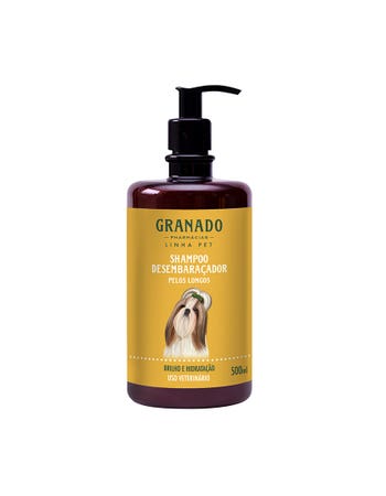 Shampoo Pet Granado Desembaraçador Pelos Longos 500ml